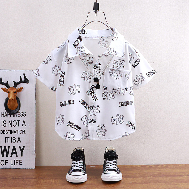 Baby Clothing Hong Kong - Koszulki dziecięce letnie krótkie rękawy chłopięce