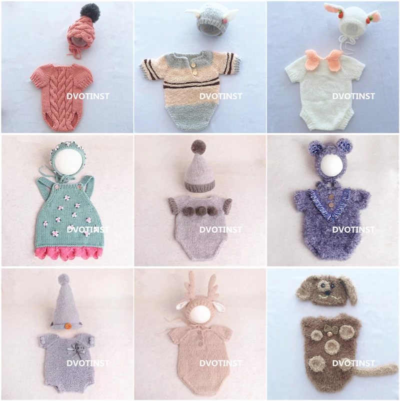 Rekwizyty do sesji zdjęciowej  – Baby Clothing Set recenzja i cena