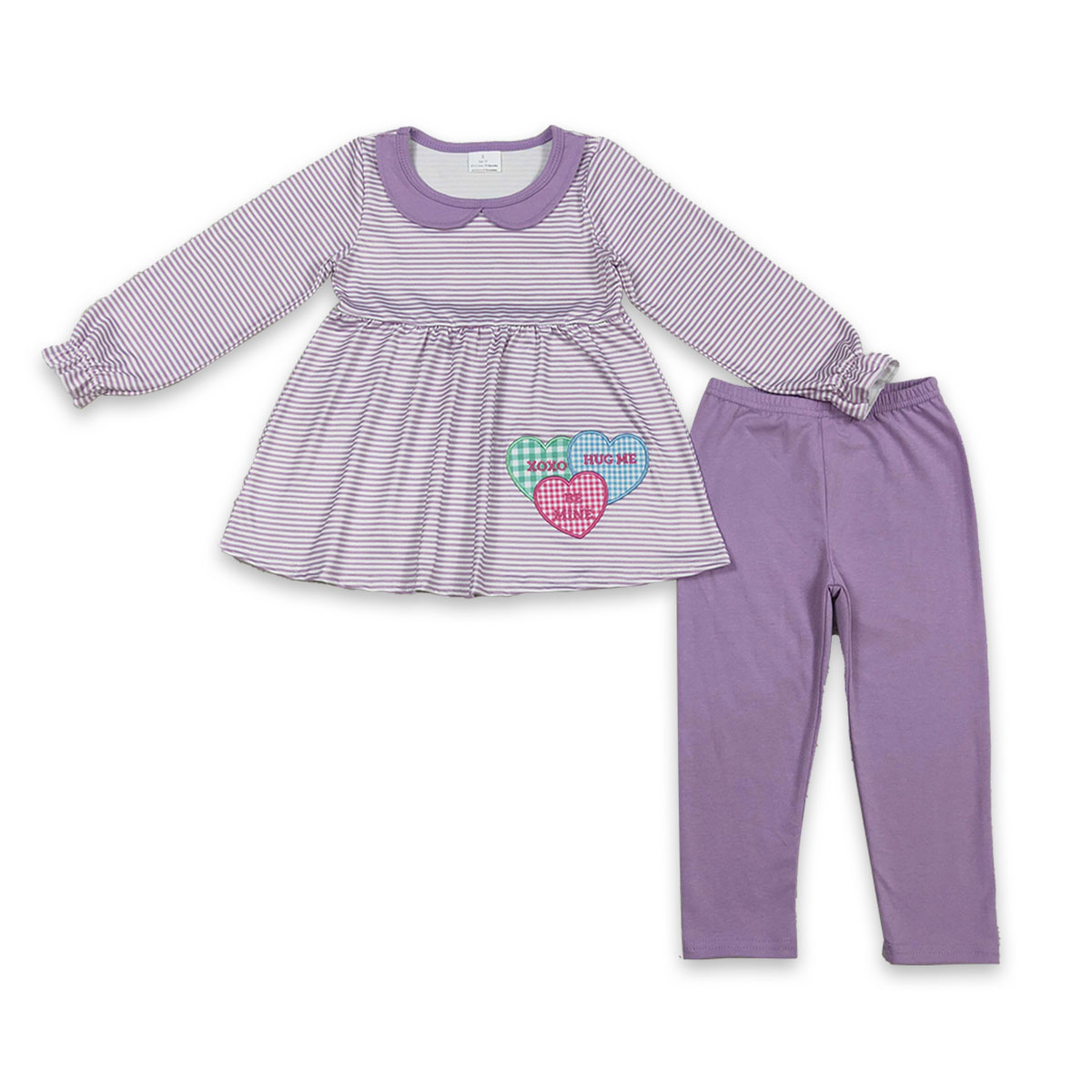 Dziewczęcy zestaw na Walentynk – Xoxo Baby Clothing recenzja i cena
