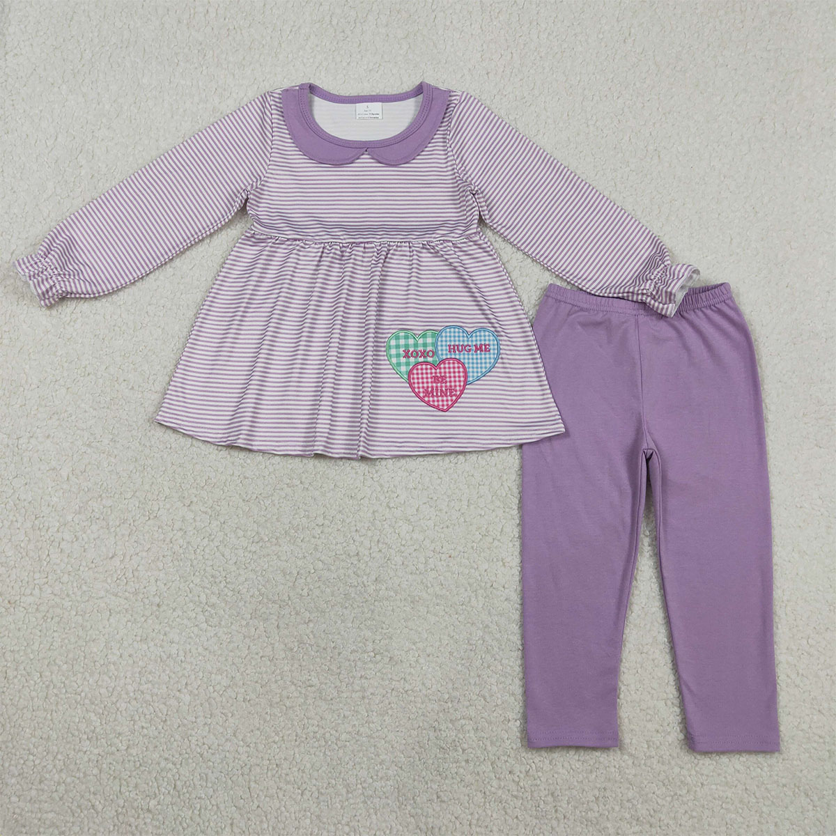 Dziewczęcy zestaw na Walentynk – Xoxo Baby Clothing recenzja i cena